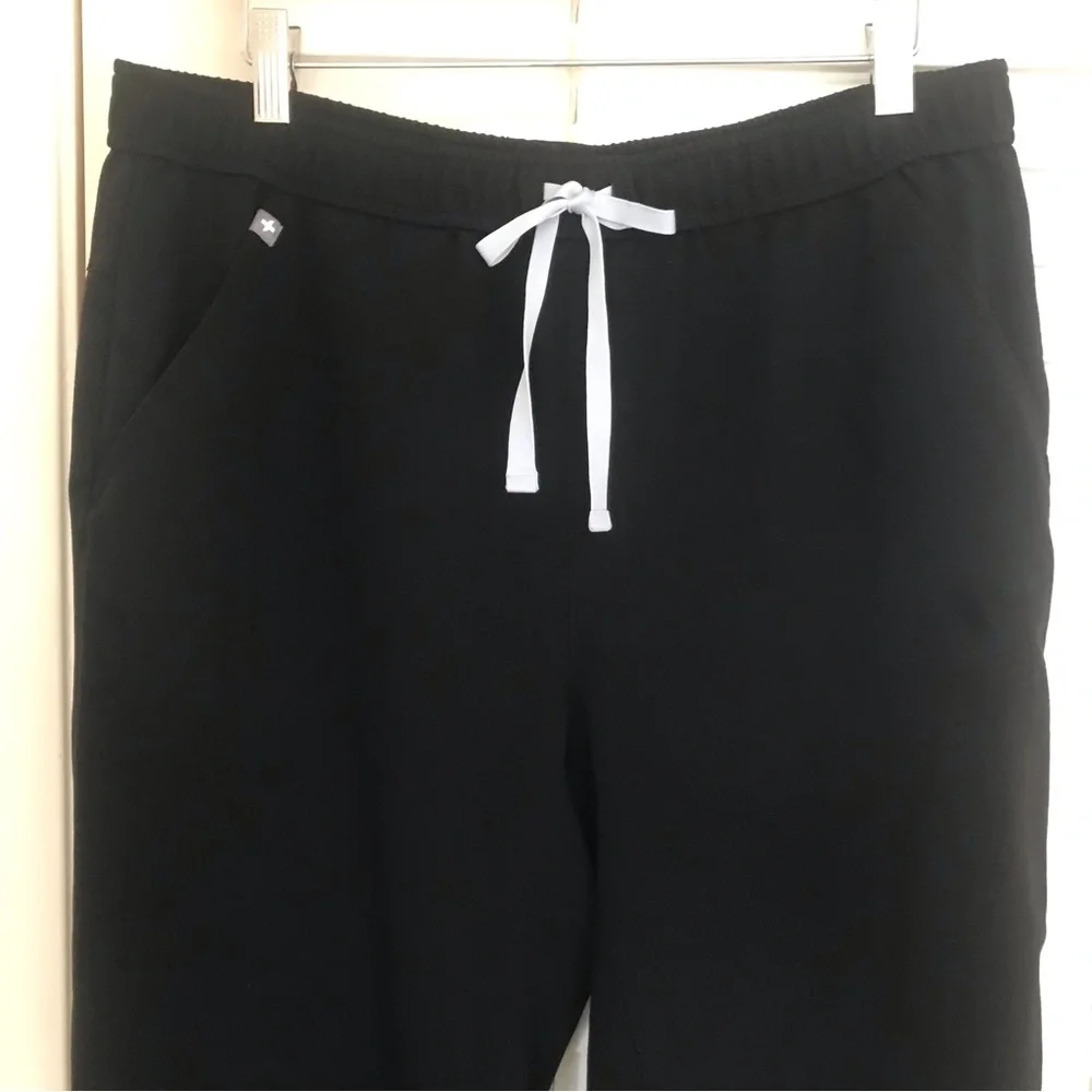 Figs Tansen Jogger Scrub Pants Black Men's Large Medical Professional MXXSW2004